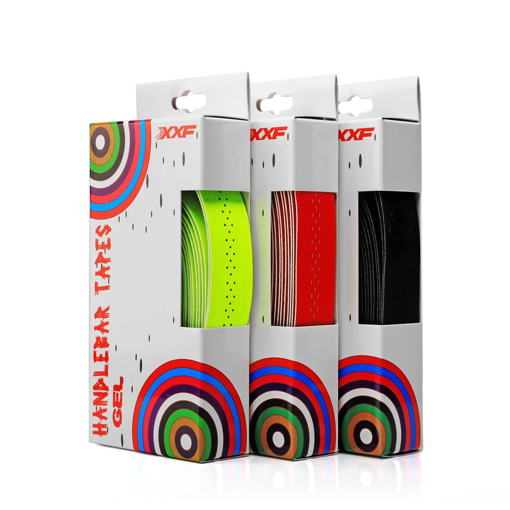 

XXF bicycle handlebar tape PU superfine fiber cycling road bike handlebar tape fixed gear straps end accessories 75g 2M*3CM*3CM