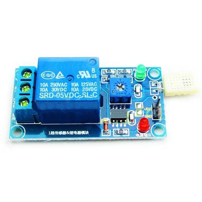 Релейный модуль управления датчиком влажности Switc|sensor relay module|relay control modulehumidity sensor