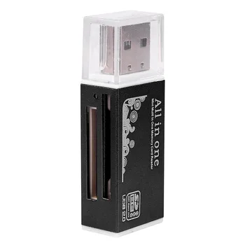 

USB 2.0 All in 1 Multi Memory Card Reader For Micro SD SDHC TF M2 MMC RS-MMC SDHC Mini SD Mini SDHC A30