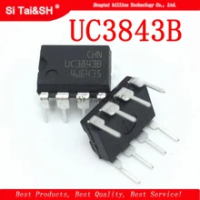 20 шт UC3843 DIP8UC3843AL UC3843B UC3843BN UC3843AN KA3843 3843 DIP8