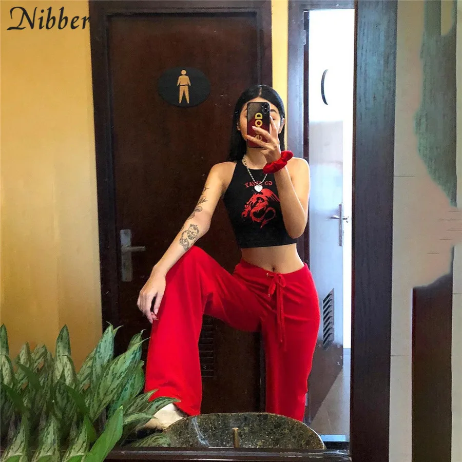 Nibber high street casual Solid wide leg pants women 2019autumn fashion office ladies loose Bottoms Slim Soft pants femme mujer Nibber high street casual Solid wide leg pants women 2019autumn fashion office ladies loose Bottoms Slim Soft pants femme mujer