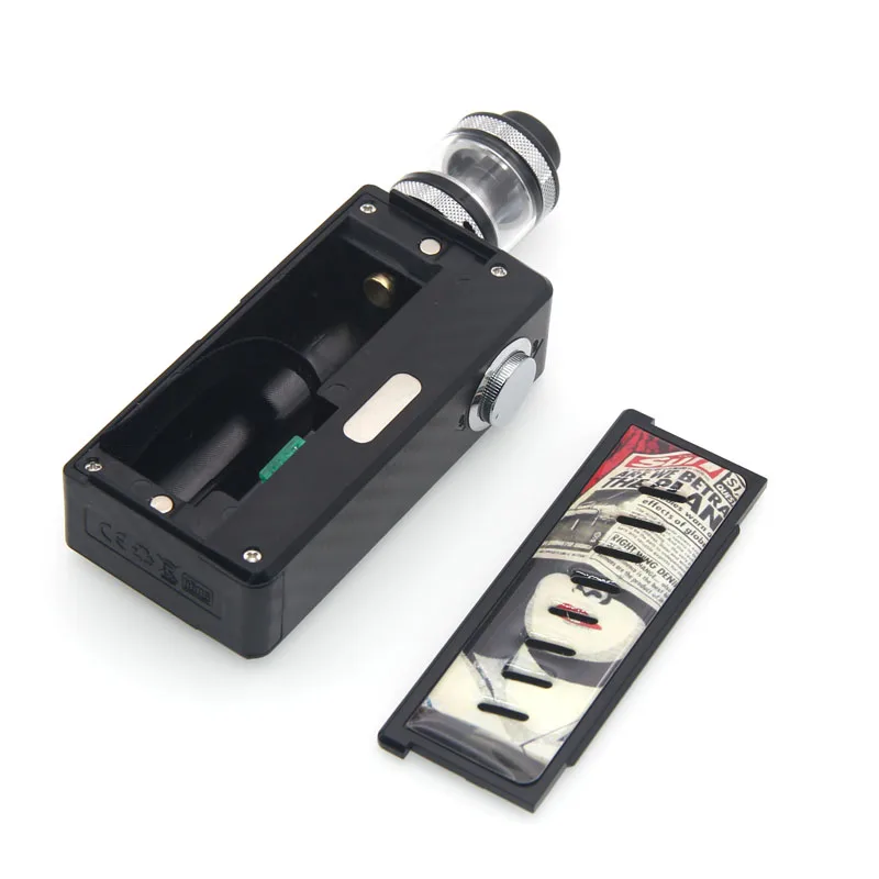80W Vape Charm Night Mechanical Mod Box Vape Pen Kit fit for 18650 battery (not include 18650) 3ml Vaporizer
