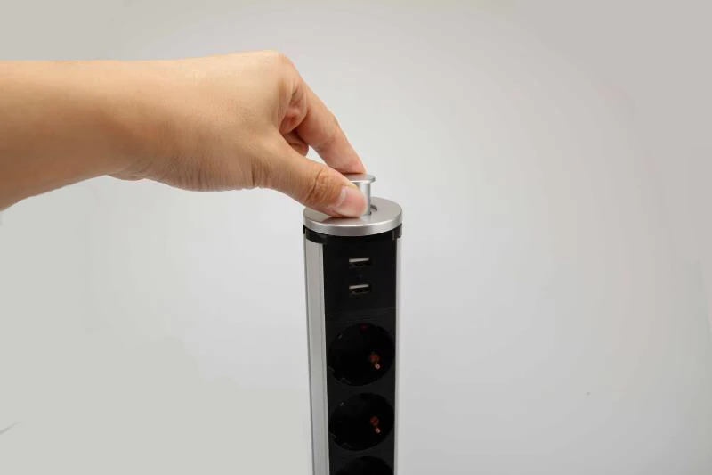 Быстрая из России) 16A PULL POP UP 3 EU power 2.1A Зарядка USB порт Кухня стол настольные розетки офисная розетка