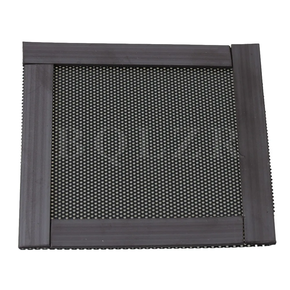 

BQLZR 8x8x0.05cm Plastic Black Square Magnetic Fan Dust Filter for Dustproofing of Household Computer Chassis Fans