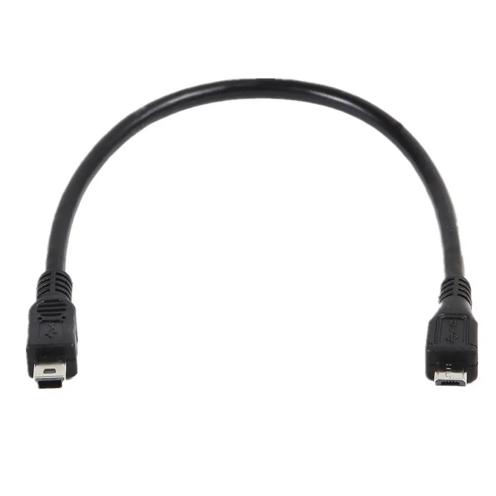 Micro B Micro USB Mini B Mini USB Male to Male Adapter Cable OTG - MODDIY