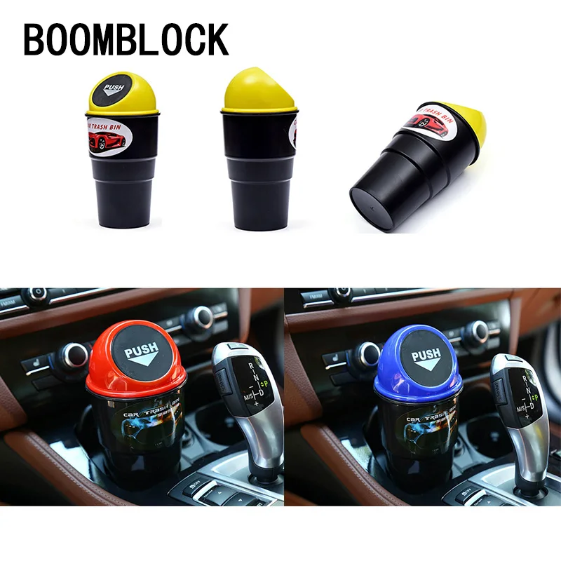 

5 Color Car trash storage box Organizer for Citroen C4 C5 C3 berlingo Renault Megane 2 3 Captur Logan Scenic 2 Dacia Duster