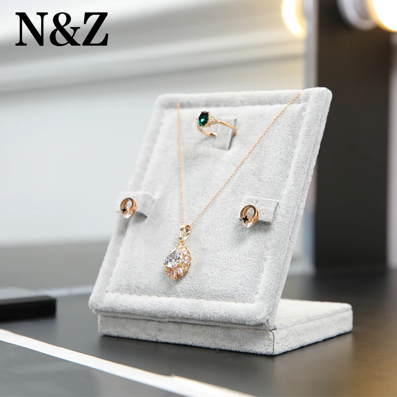 N & Z Новое Смешанное маленькое L форма Ювелирное кольцо для демонстрации ожерелье