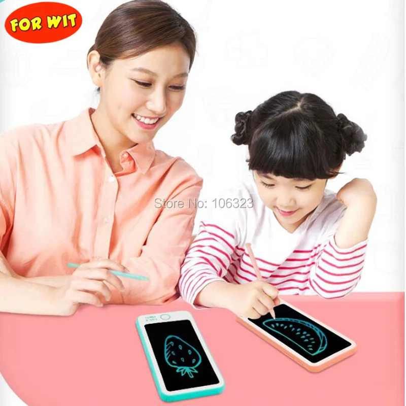 

Drop shipping Mobile Toy Portable LCD Paint Write Pad,Electronic Handwriting Board Tablet, E-Writing Phone Kids Educational Gift