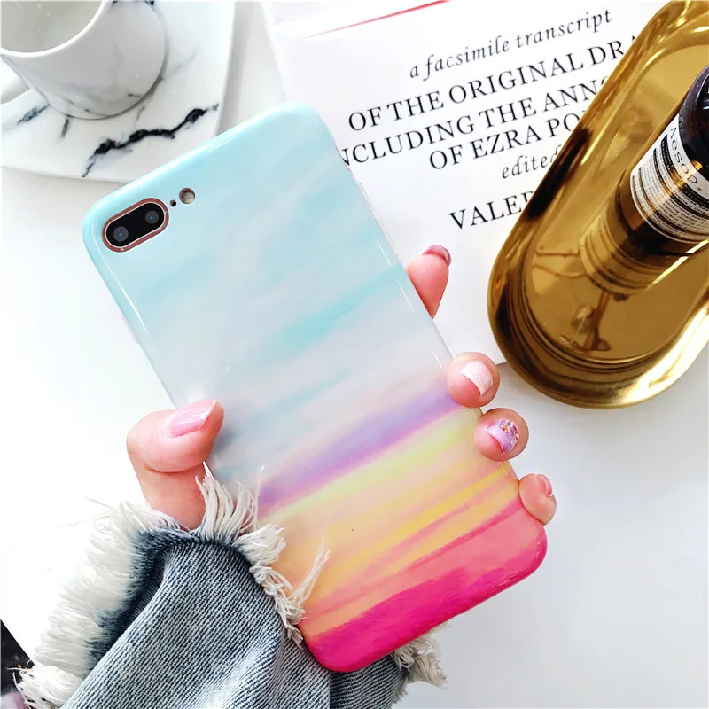Роскошный Мраморный чехол Tzomsze для iPhone 7 X 6 6S 8 Plus XS MAX XR 7Plus Fundas|Бамперы| |