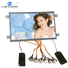 10,1 дюймов Розничная торговля внешняя кнопка карта памяти автоматическое воспроизведение цифровой рекламный экран