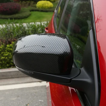 

For 2017 2018 Jeep Compass Car Rear View Mirror Trim Side Wing Rearview Mirror Protector Exterior ABS Car Styling Accessories