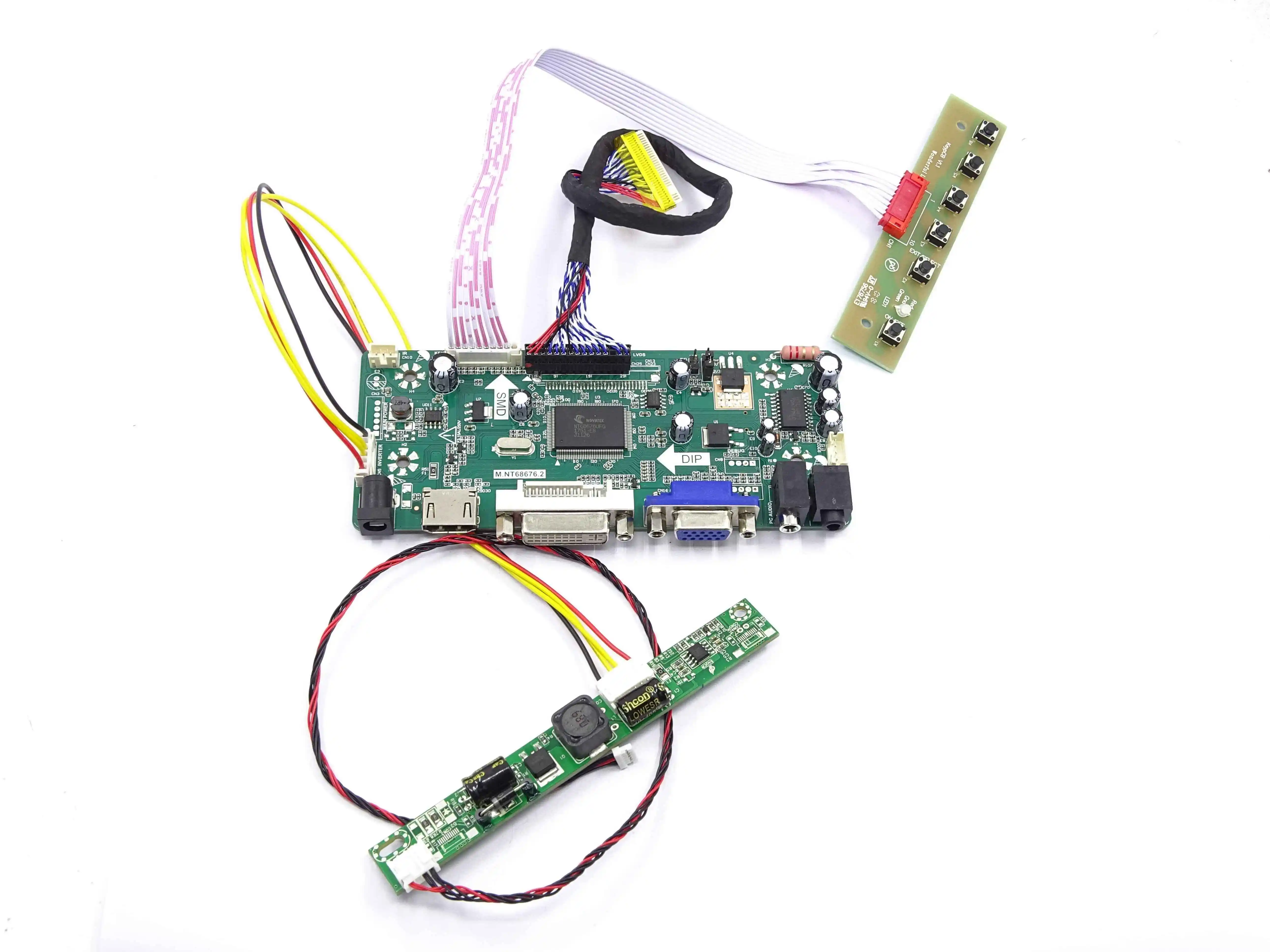  Controller board Kit FHD For LM230WF3-SLK1 1920X1080 panel monitor M.NT68676 HDMI DVI VGA LCD DIY