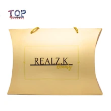 Золотой цвет может быть с пользовательским логотипом наращивание волос упаковочная коробка наращивание волос упаковка коробка для одежды