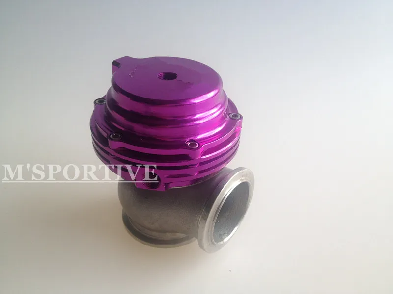 Wastegate MVS 38 мм фиолетовый с V образной полосой и фланцами Все пружины|mvs| |