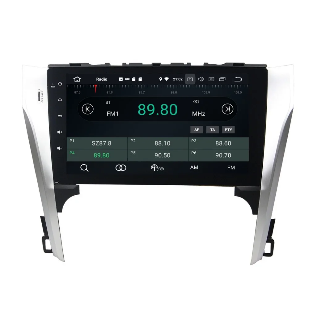 Discount 4GB+32GB Octa Core Android 8.0 Car Radio DVD Multimedia Head Unit for Toyota Camry 2012 2013 Car Stereo GPS WIFI Bluetooth USB 2