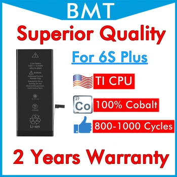 

DHL UPS 50pcs Superior Quality 2750mAh Battery for iPhone 6S Plus 6SP 6S + replacement 100% Cobalt Cell iOS 13