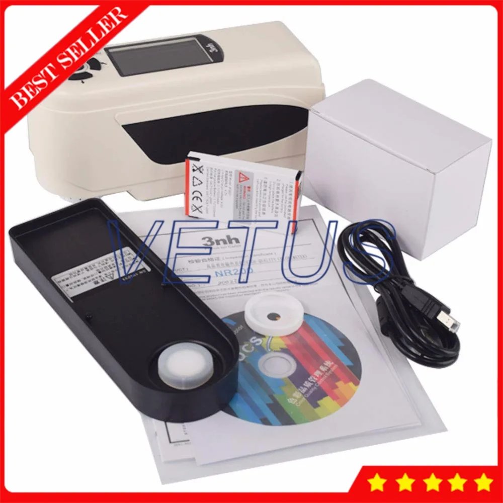 Digital Color Difference Meter Tester Analyzer NR200 Portable Precision