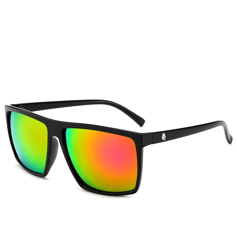 XaYbZc Квадратные Солнцезащитные очки Мужские брендовые дизайнерские зеркальные фотохромные негабаритные солнцезащитные очки мужские солнцезащитные очки для мужчин