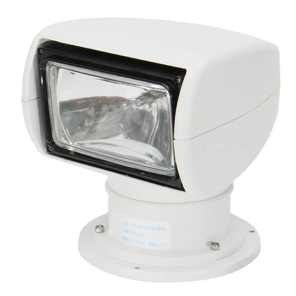 

Boat Remote Control 12V 100W Bulb Spotlight Marine Searchlight Truck Car Kits