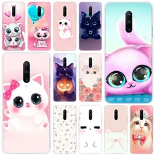 Hot Cartoon Cute Cats Soft Silicone Fashion Transparent Case For OnePlus 7 Pro 5G 6 6T 5 5T 3 3T TPU Cover