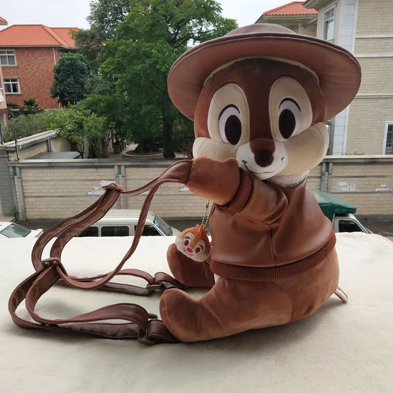 Плюшевый рюкзак 35 см из мультфильма Disney мягкая кукла с животными детская