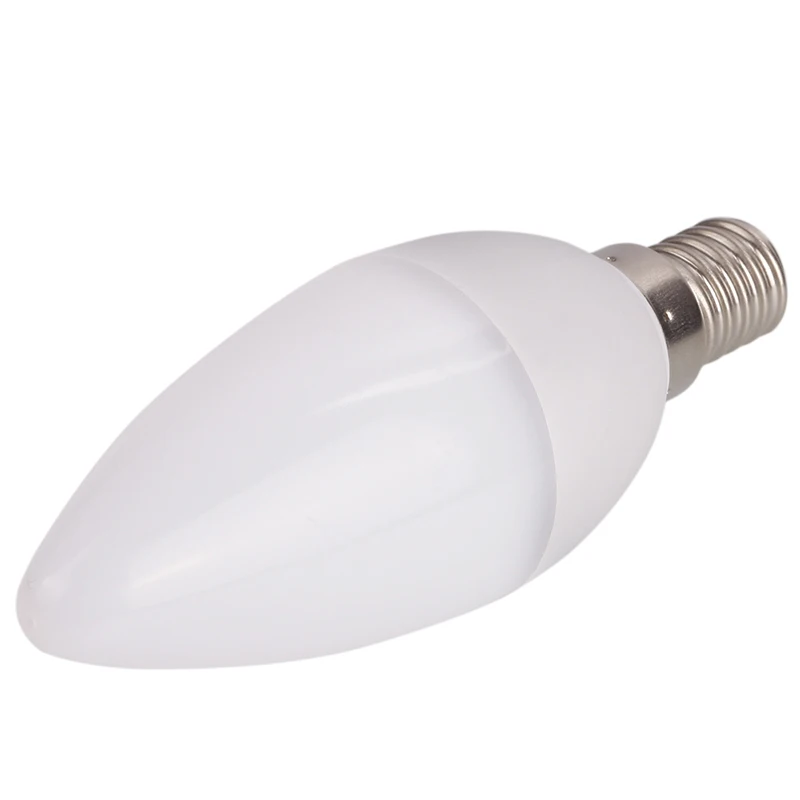 5 X E14 2835 SMD 3 Вт Белый/Теплый Белый LED свеча лампа лампочка Ampoule Светодиодная 360