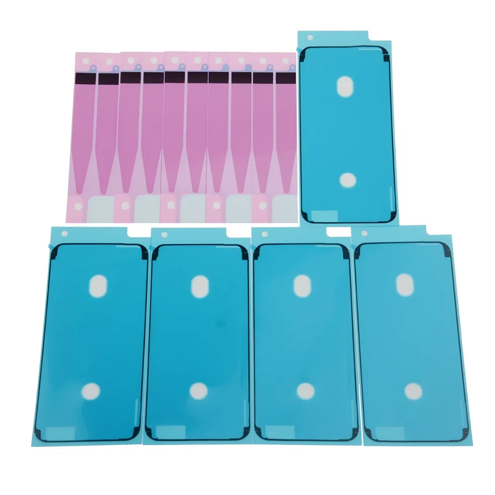 

5Sets Battery Adhesive Sticker Strips + LCD Display Waterproof Seal Adhesive Sticker for iPhone 6S 7 8 Plus X XR XS XS Max