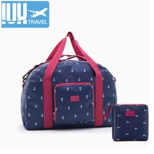 

2018 New Women Travel Bag Nylon WaterProof Folding Bag Large Capacity Unisex Luggage Packing bags Men Travel Handbags wholesale