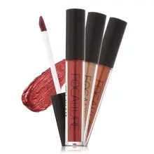 Liquid Lipstick Lip Kit Batom labiales matte rouge a levre matte maquaigem Makeup Lip Color Waterproof Long Lasting Sexy Beauty