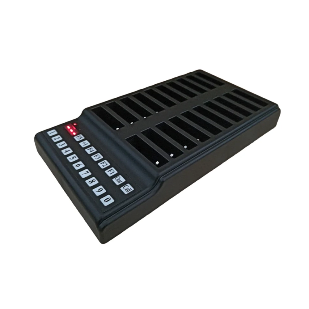 3 call coaster pager system keypad