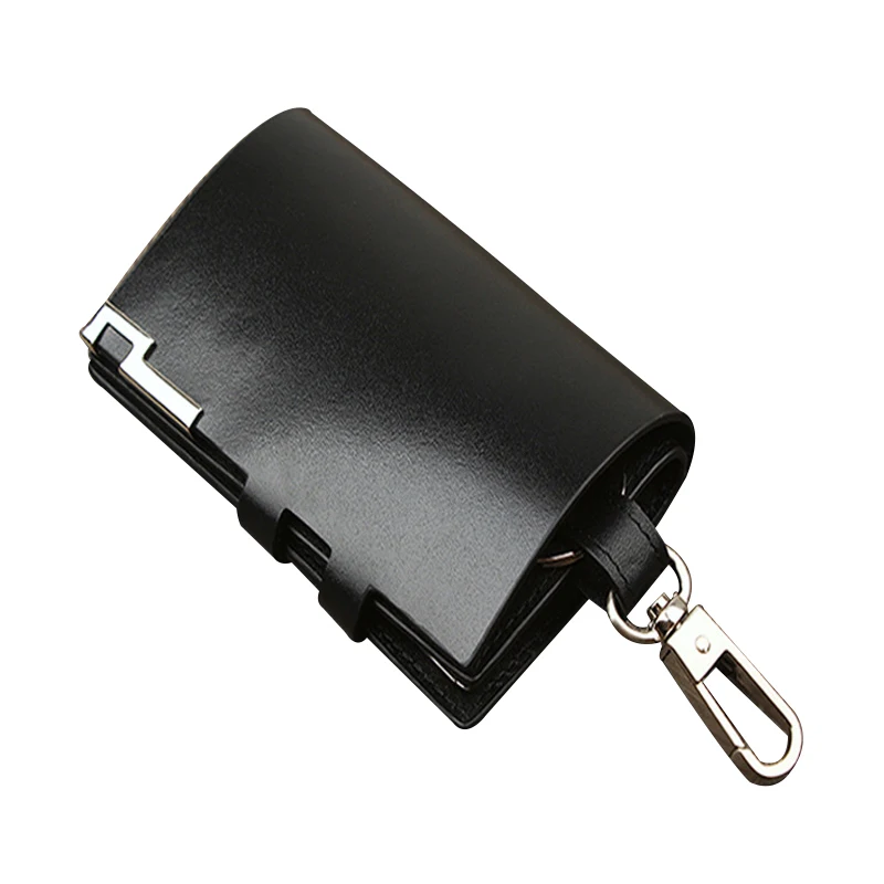 

2017 New Genuine Leather Housekeeper Smart Key Holder Hasp Men's Key Chain Wallet Keys Holder Organizer Men's Housekeeper Keys