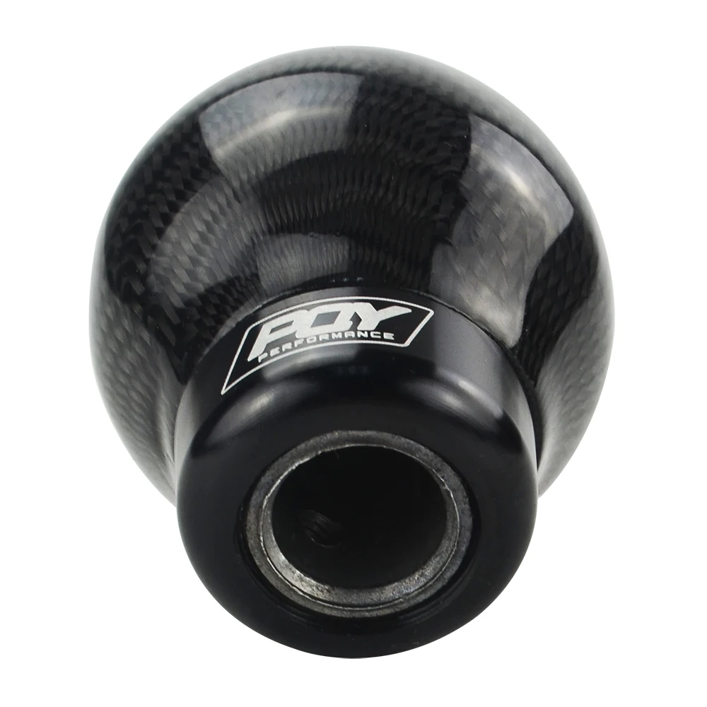 Ручка переключения передач из углеродного волокна с наклейкой PQY|gear knob manual|aluminium
