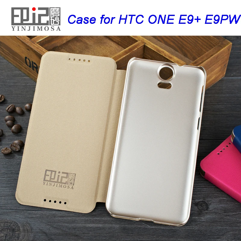 Высокое Качество Италия Кожаный чехол для HTC One E9 Plus e9pw откидная крышка + случае