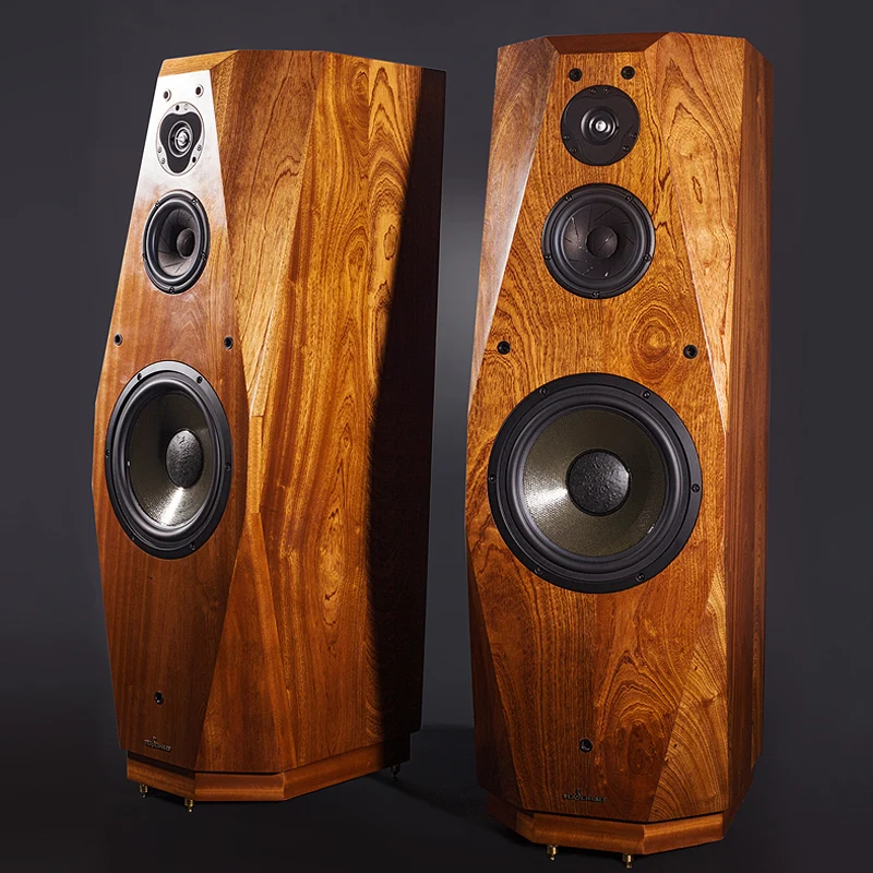 L 003 Дания Scan динамик ET 9086 трехсторонний напольный HIFI грушевидный шпон 90 дБ 8 Ом 150