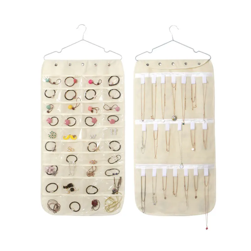 Aliexpress.com : Buy 80 Pockets Jewelry Organizer Hanging Closet ...