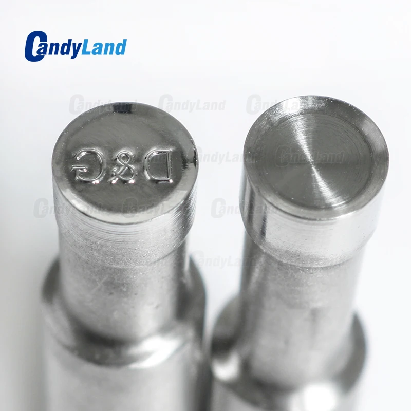 

CandyLand D Milk Tablet Die 3D Punch Press Mold Candy Punching Die Custom Logo Calcium Tablet Punch Die For TDP1.5 Machine