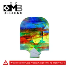 Красочные картины багаж защитный чехол от пыли для 18-30 дюймов Чехол эластичный стрейч пылезащитный чехол для чемодана аксессуары для путешествий