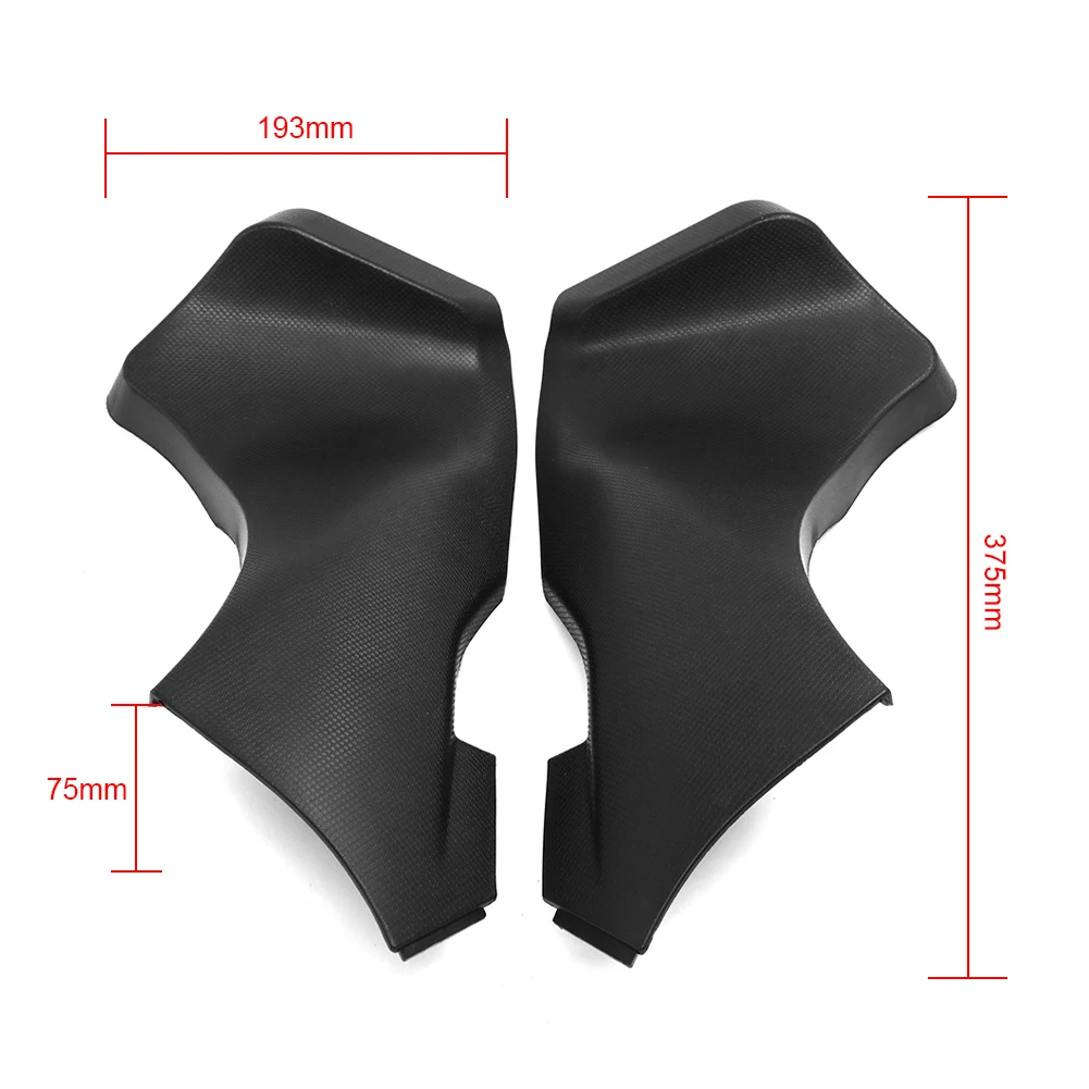 

Motorcycle Pair ABS Side Air Intake Duct Tube Cover Fairing Guard Protector For KAWASAKI Ninja ZX6R ZX 6R ZX-6R 2005 2006