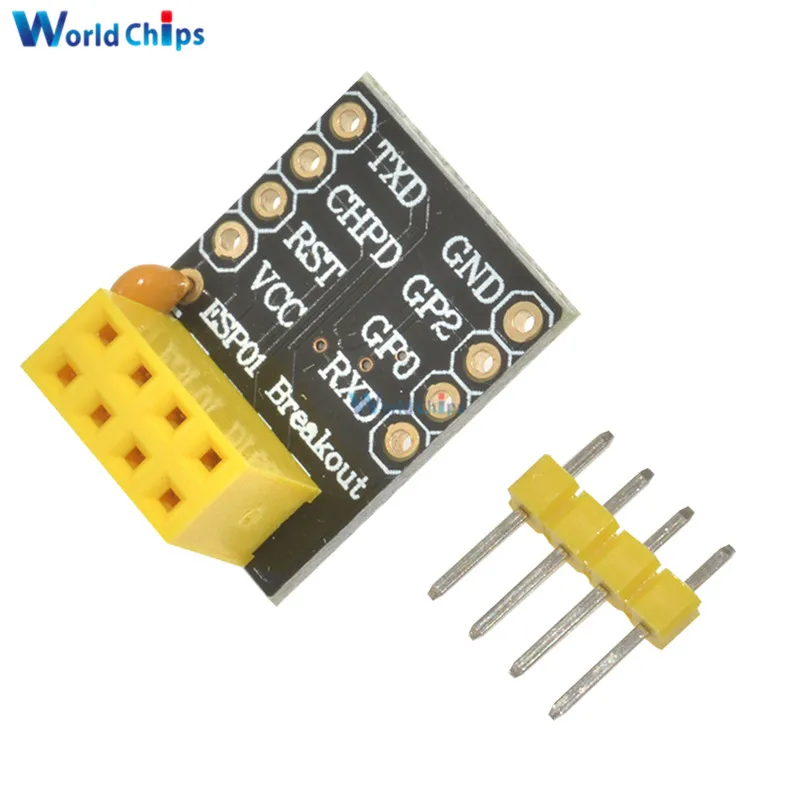 1 шт. для ESP 01 Esp8266 01S модель ESP8266 серийный макетный адаптер PCB Wifi трансивер сетевой