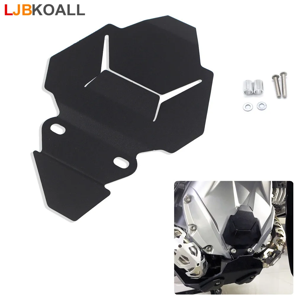 Black Front Engine Housing Protection Guard Cover Plate for BMW R1200GS