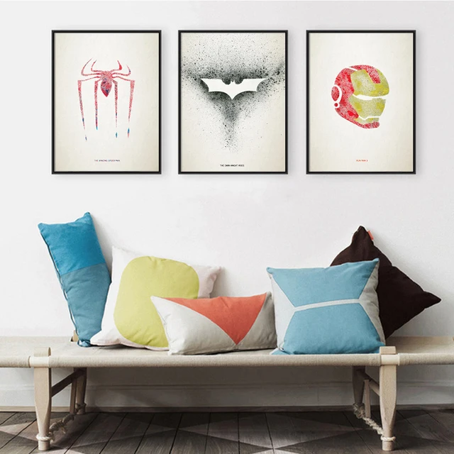 Dc Comics Wall Art aliexpress : buy original inkjet art dc comics movie superhero Dc Comics Wall Art aliexpress : buy original inkjet art dc comics movie superhero