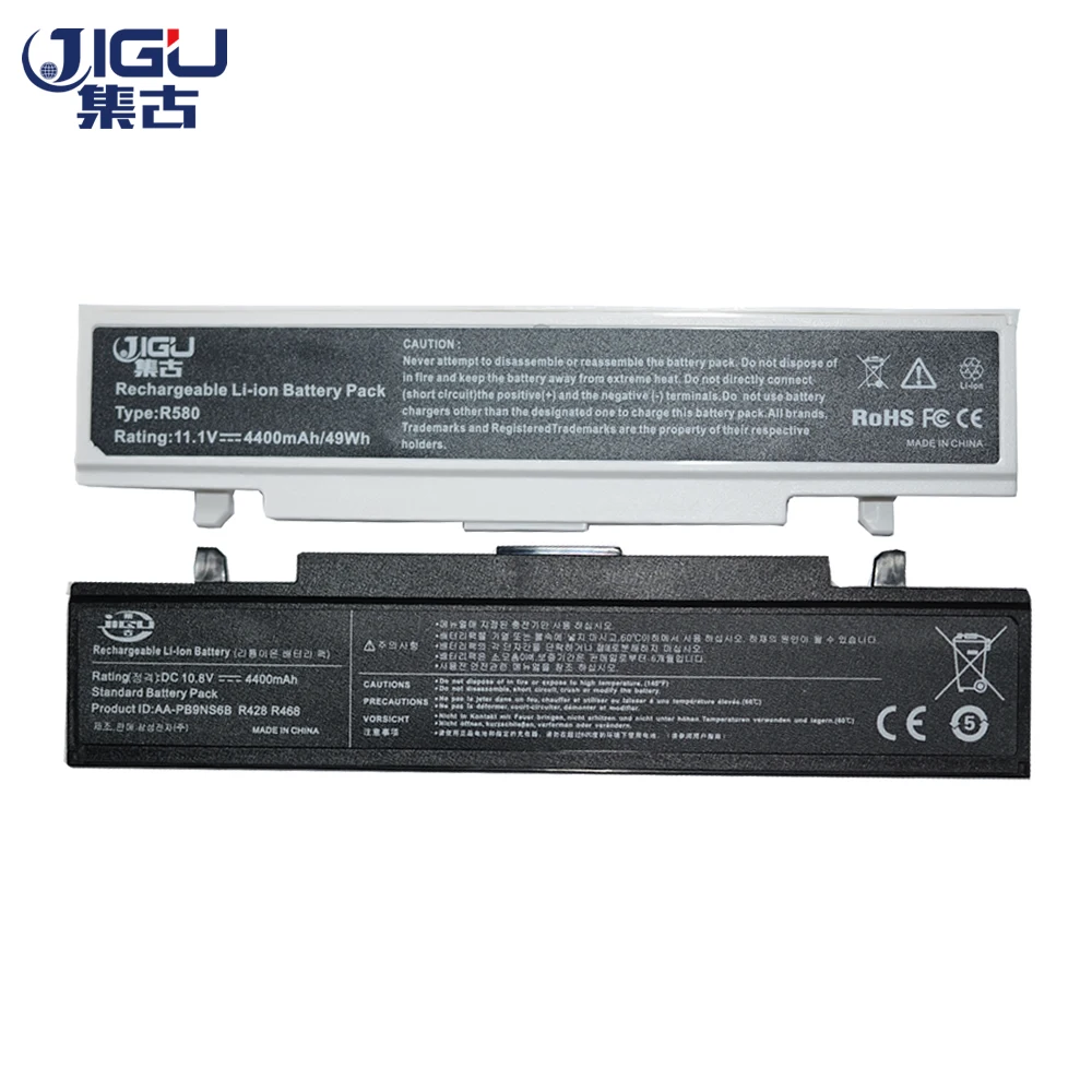 JIGU Laptop Battery For SAMSUNG NP-R519 R530 R522 R519 AA-PB9NC6B R520 R470 R428 Q320 R478 BATTERY, Black AA-pb9ns6b
