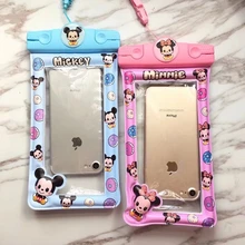 Мультяшная пижама в виде животных Единорог Водонепроницаемый мобильных телефонов с красивыми рисунками плавательный шар чехол Чехол для мобильного телефона для iPhone X 7/8 plus S8 S9 чехол в огненно-красную точку чехол