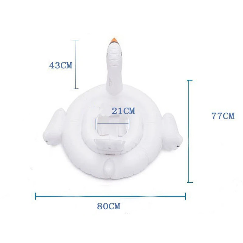 Inflatable white and Pink Flamingo swan baby swimming seat ring pool float chair circle Air Mattress water toys for kids beach Inflatable white and Pink Flamingo swan baby swimming seat ring pool float chair circle Air Mattress water toys for kids beach