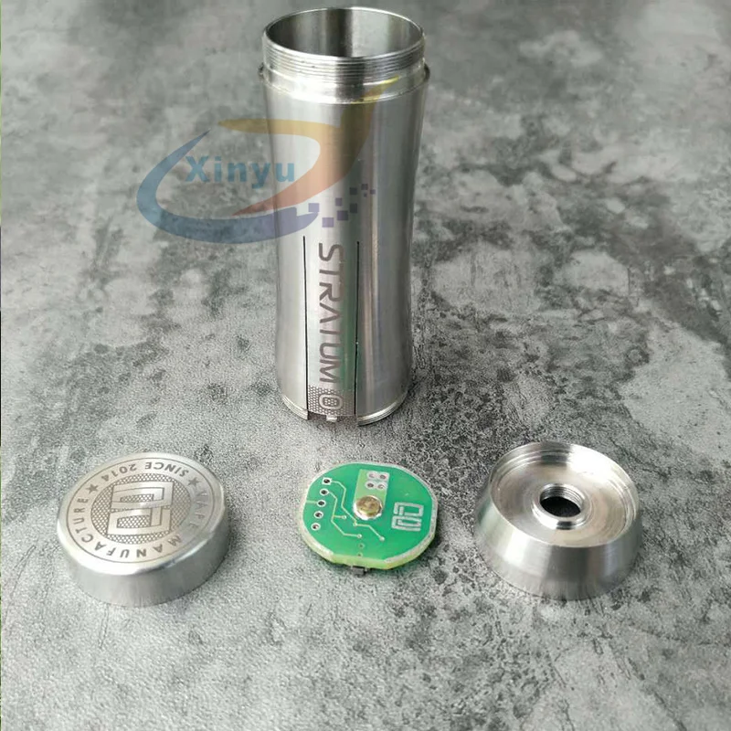 Мод YFTK Style stratum zero с Vapor Giant v6S 23 мм RTA 316 нержавеющая сталь один мод 18650 21700 моды для