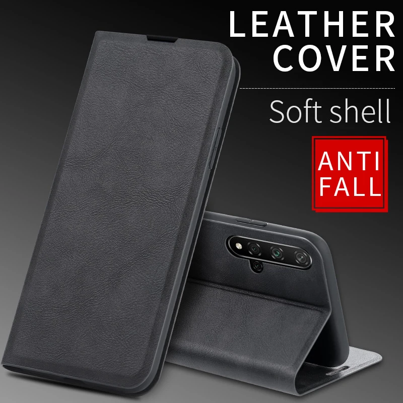 

For Huawei Honor 9X STK LX1 Global Luxury Retro Wallet Stand Flip Leather Case Honor 9X Premium Pro Book Cover Magnetic Case