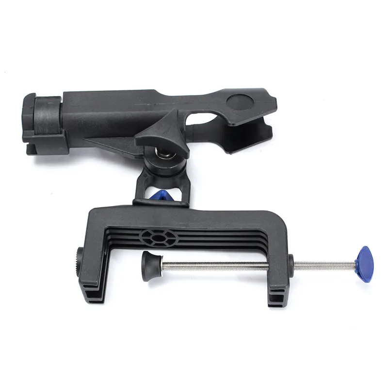 

39mm Dia Stainless Steel Adjustable Rotatable Fishing Rod Fence Mount Holder Bracket For Boat Yacht Kayaking Tackle Tool
