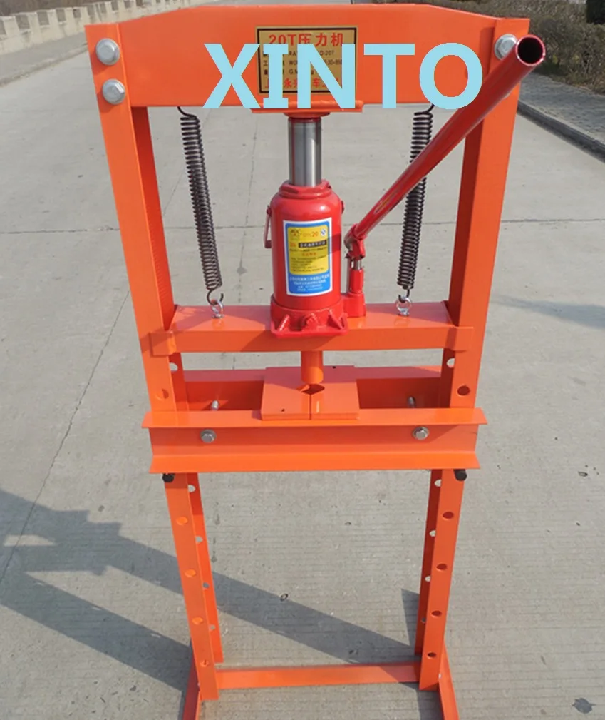 thicken 20T with jack Hydraulic shop press for auto truck car repairing hydraulic toolin