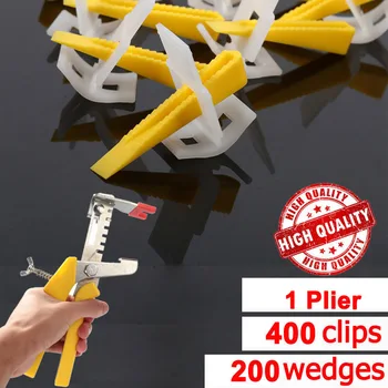 

Tile Leveling System Locator Plier/Clips Wedges Floor Wall Plastic Spacers Kit DC112