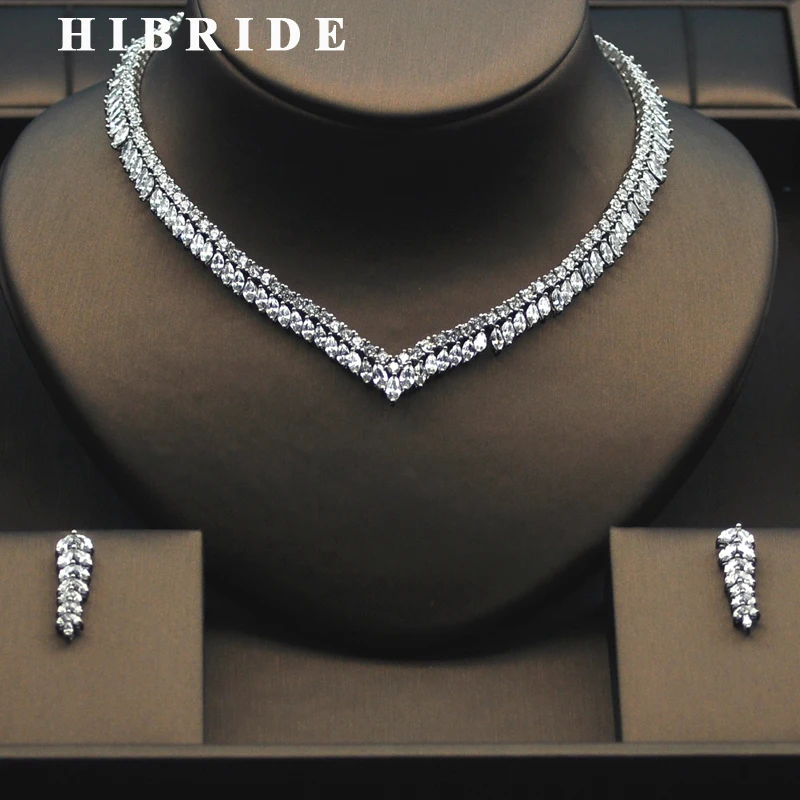Комплект женских ювелирных изделий из колье и серёг|necklace earring set|bridal jewelry setsjewelry sets